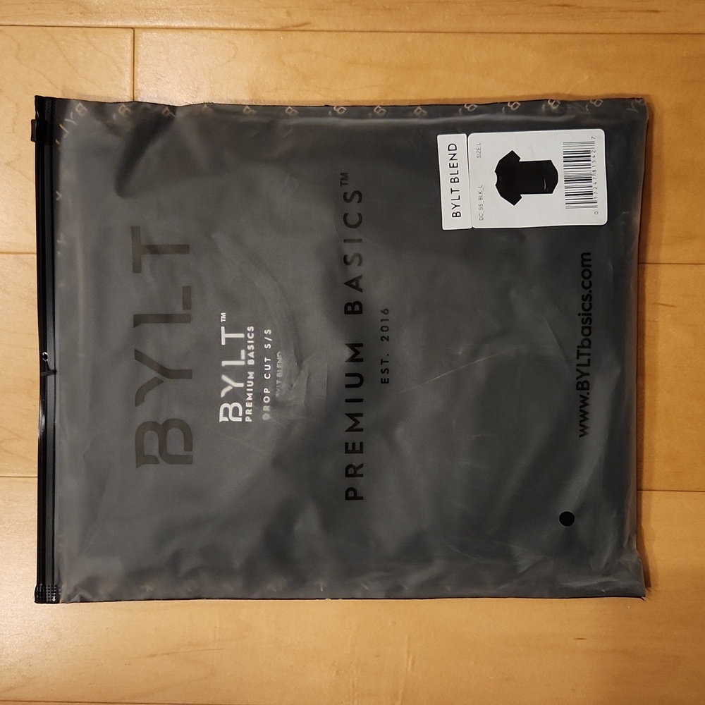 BYLT Short Sleeve Black Shirt (size - L)